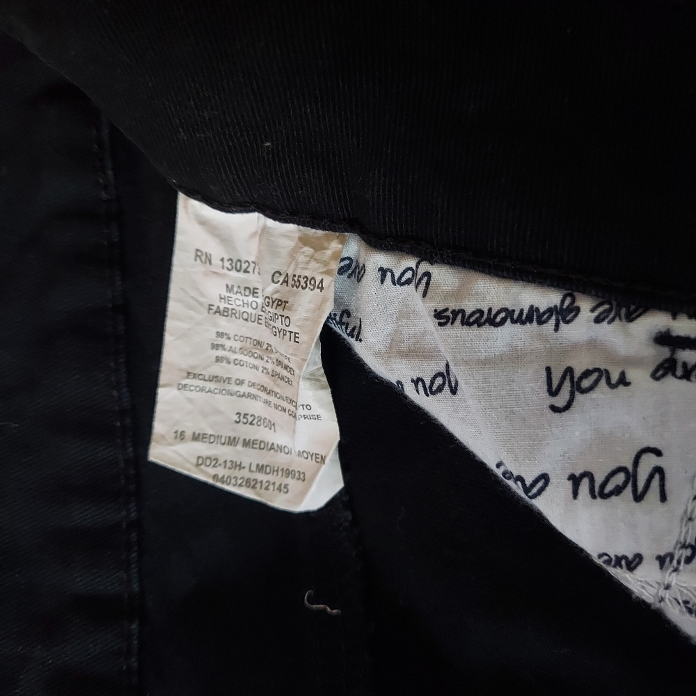 Black denim Lee jeans 16m - Picture 5 of 13